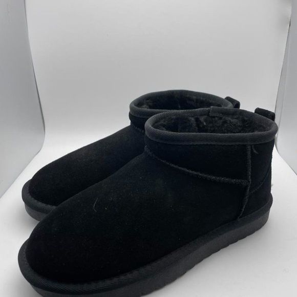 CUSHIONAIRE Women's Cozy pull on boot black 8 - Picture 1 of 6